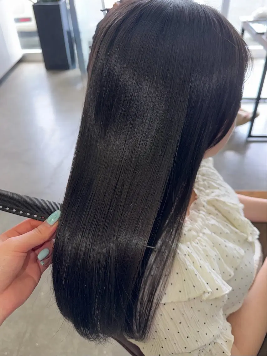 カラー 透明感カラー MIREI🍒⋆꙳ 💟のヘアスタイル