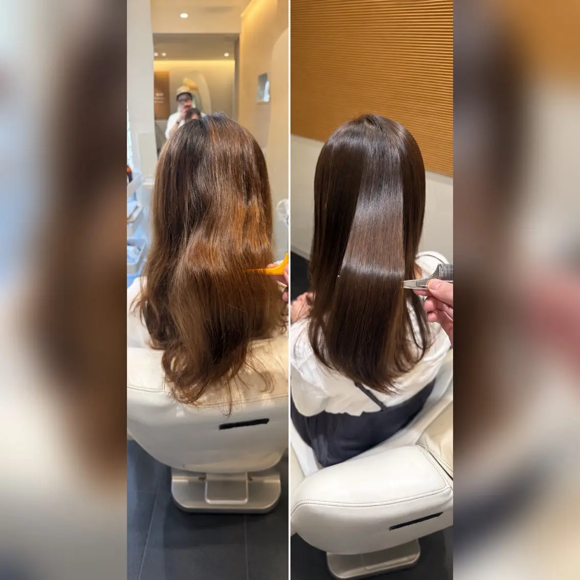 ロング 縮毛矯正 トリートメント カット ヘアカラー 縮毛矯正 トリートメント 美髪縮毛矯正専門 ✨be:up✨のヘアスタイル