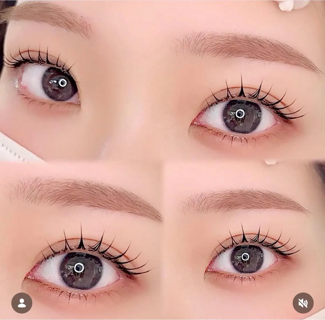 マツエク・マツパ まつげパーマ 一重×まつ毛パーマ マツパ Yuueye 梅田中津 yuukiのマツエク・マツパデザイン