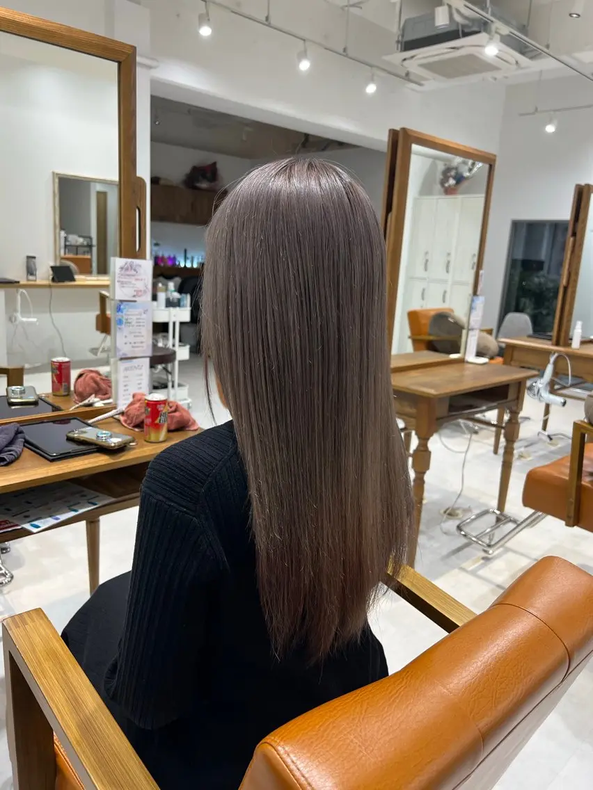 透明感カラー、艶トリートメント✨の写真