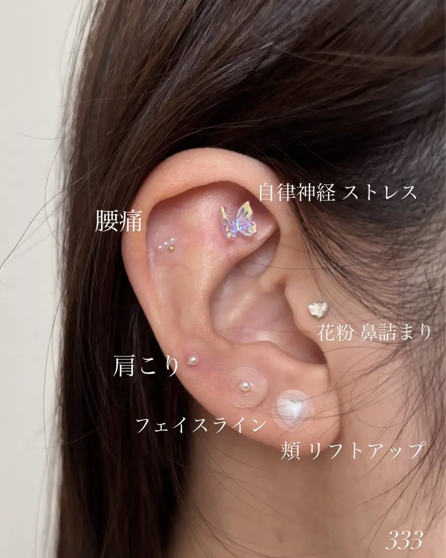 リラク 耳ツボジュエリー💎 333👂のエステ・リラクイメージ