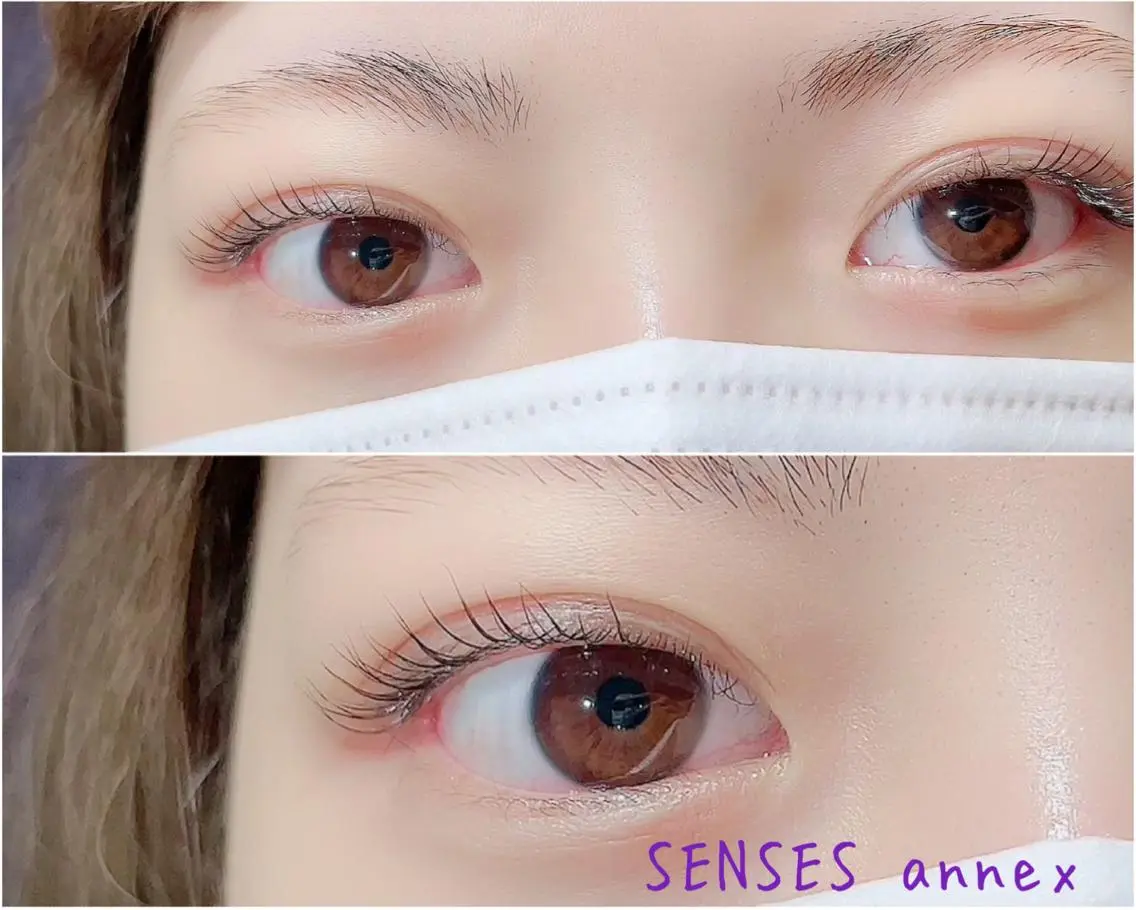 マツエク・マツパ まつげパーマ マツパ SENSES_ WAKAのマツエク・マツパデザイン