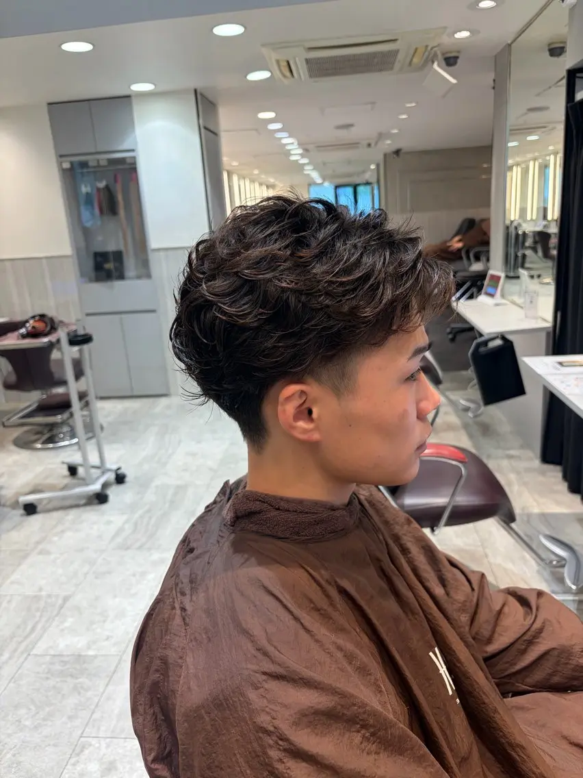 メンズカット➕パーマ🧑🏻🦱の写真