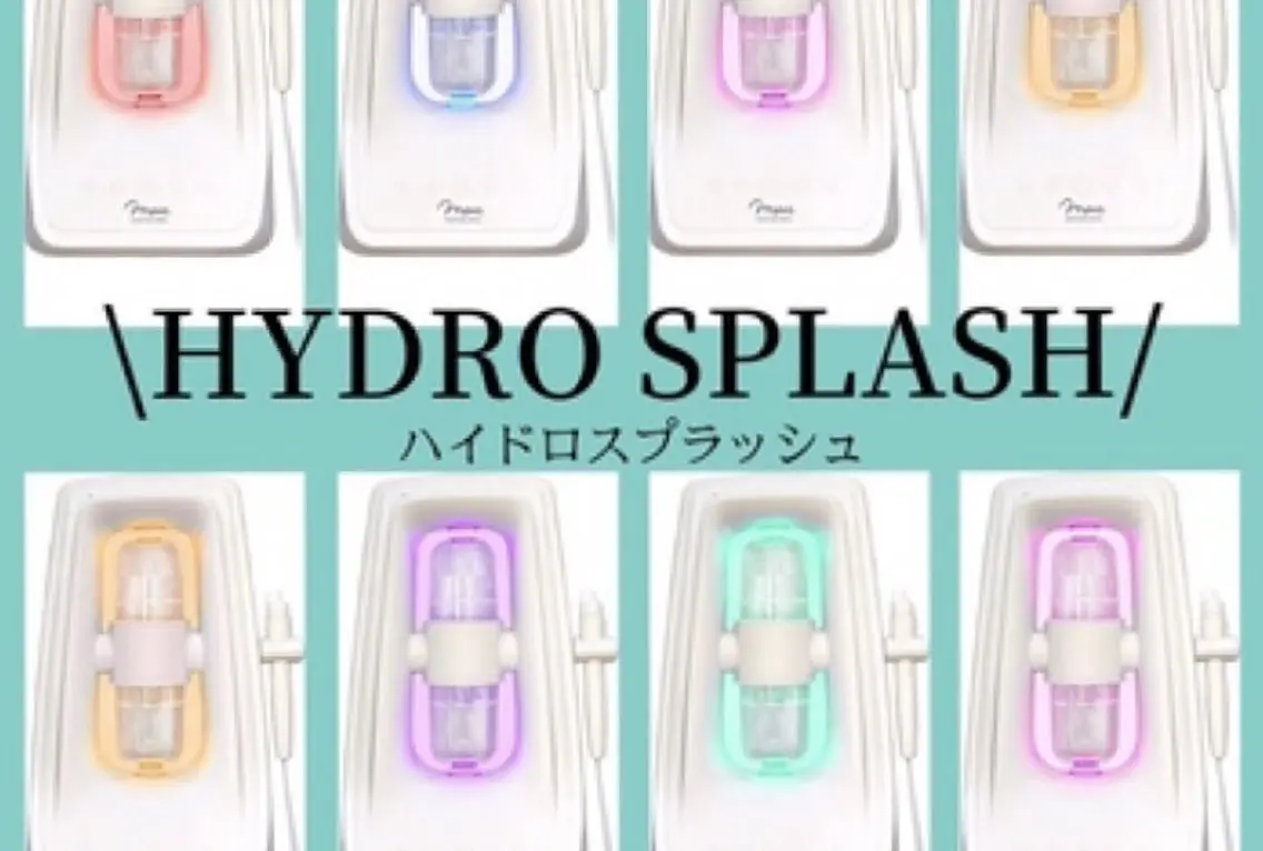 水素の力✨ハイドロピーリングでメイク残りや毛穴の汚れ・頭皮の汚れを一掃‼️+ハイドロマスクでツヤ肌への写真