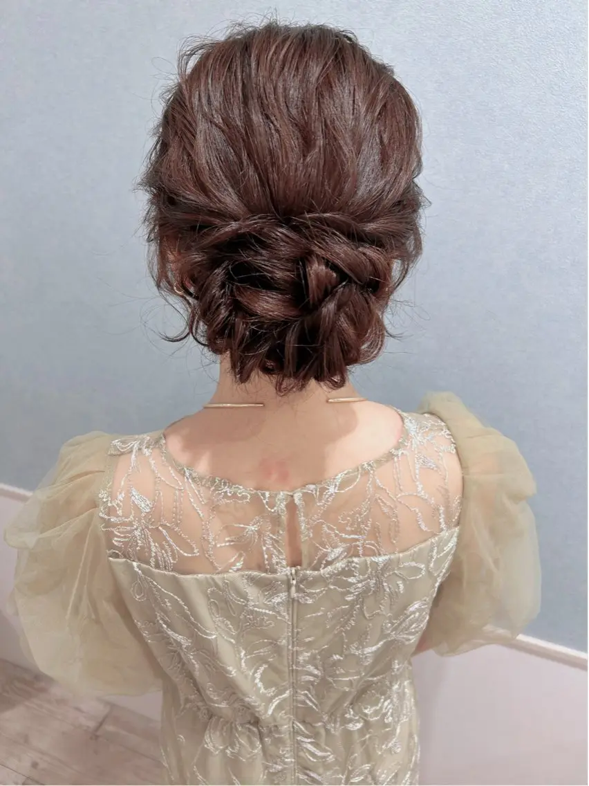 ロング ヘアアレンジ 大阪/ヘアアレンジ /似合わせset💐のヘアスタイル