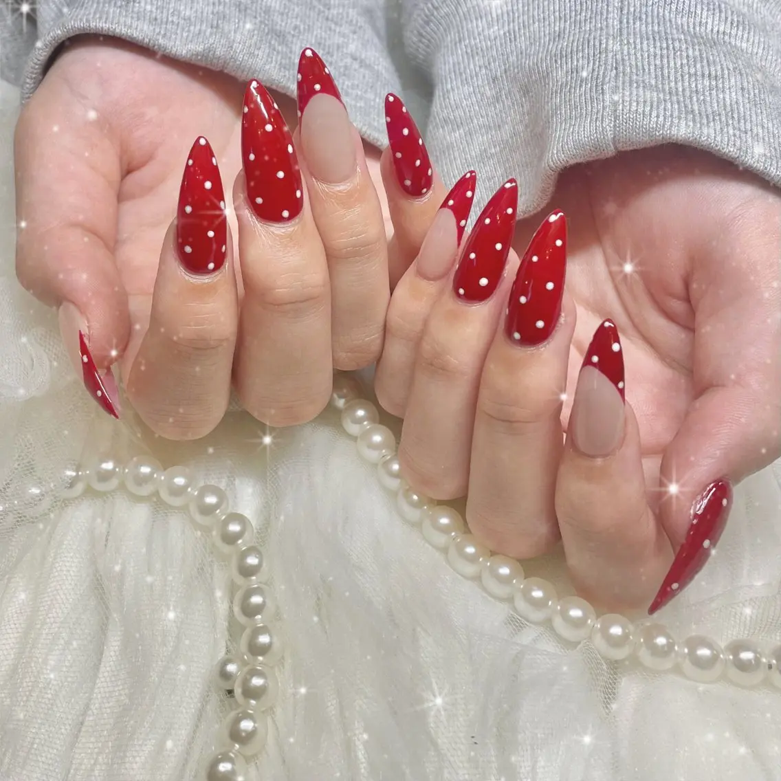 【期間限定❣️】 アプレジェルチップ 長さ出し10本 アートフリー150分🎀🫧の写真