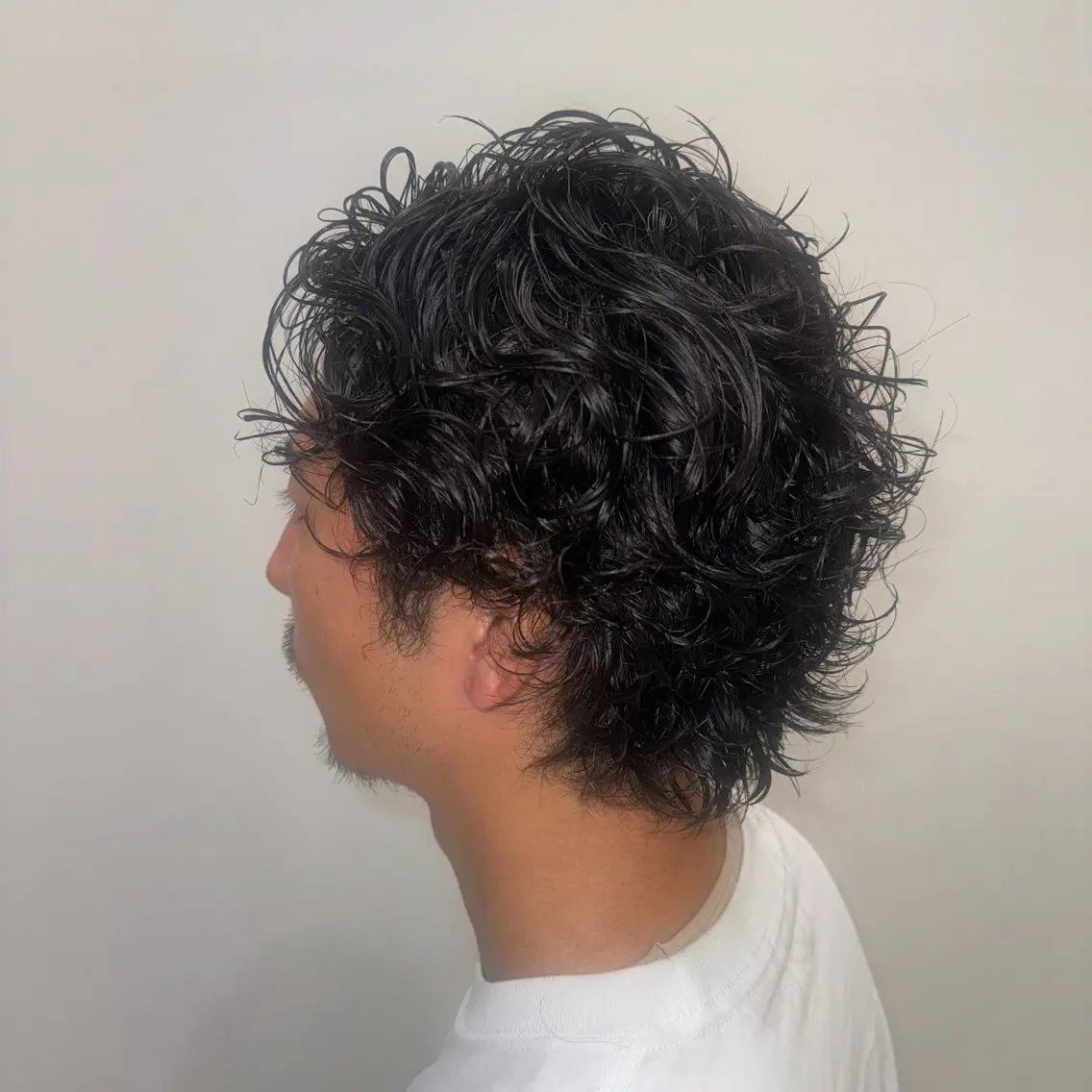 パーマ メンズ パーマ パーマモデル募集🌈 森脇帆南のヘアスタイル