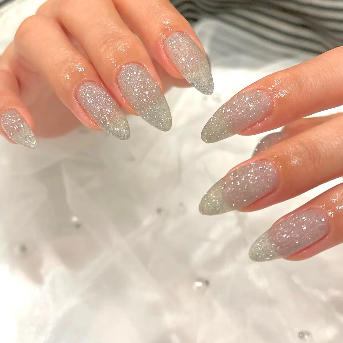 ネイル フラッシュネイル ジェルネイル ワンカラーネイル ハンドネイル COCO NAILのネイルデザイン