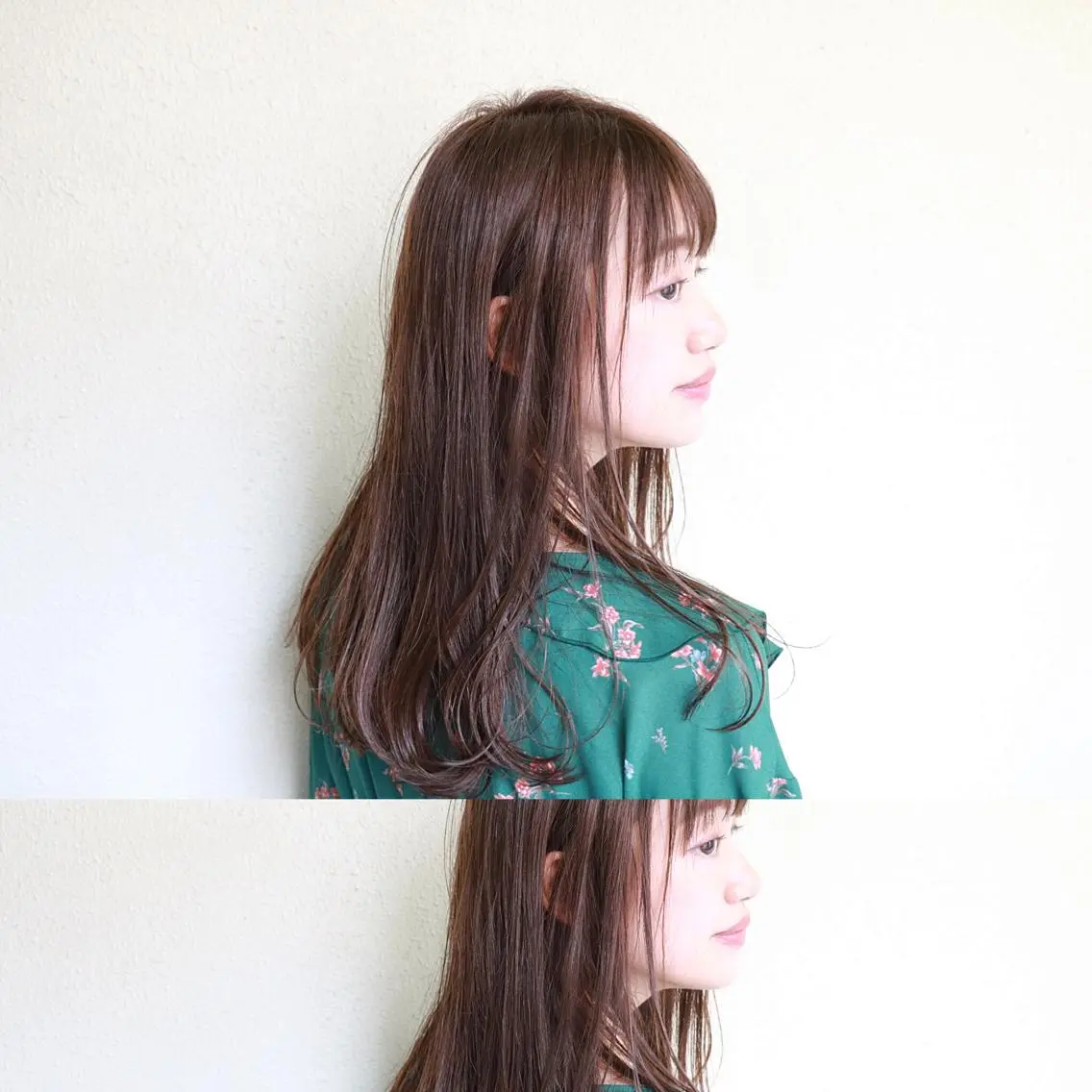 セミロング カラー レイヤーカット 🟦髪質改善6年 💊YAMAMOTOのヘアスタイル