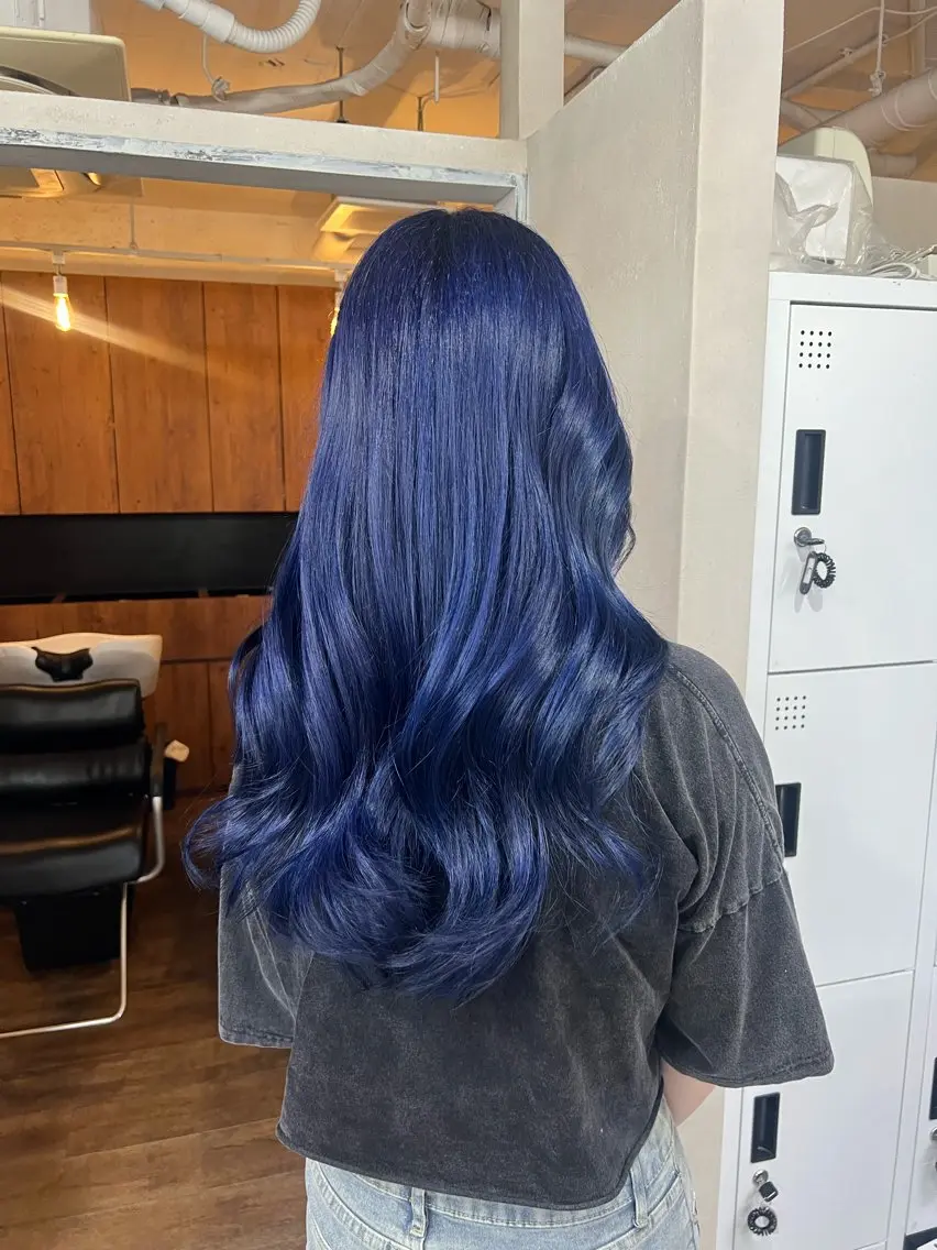 ロング ヘアカラー yuuna 🤎のヘアスタイル