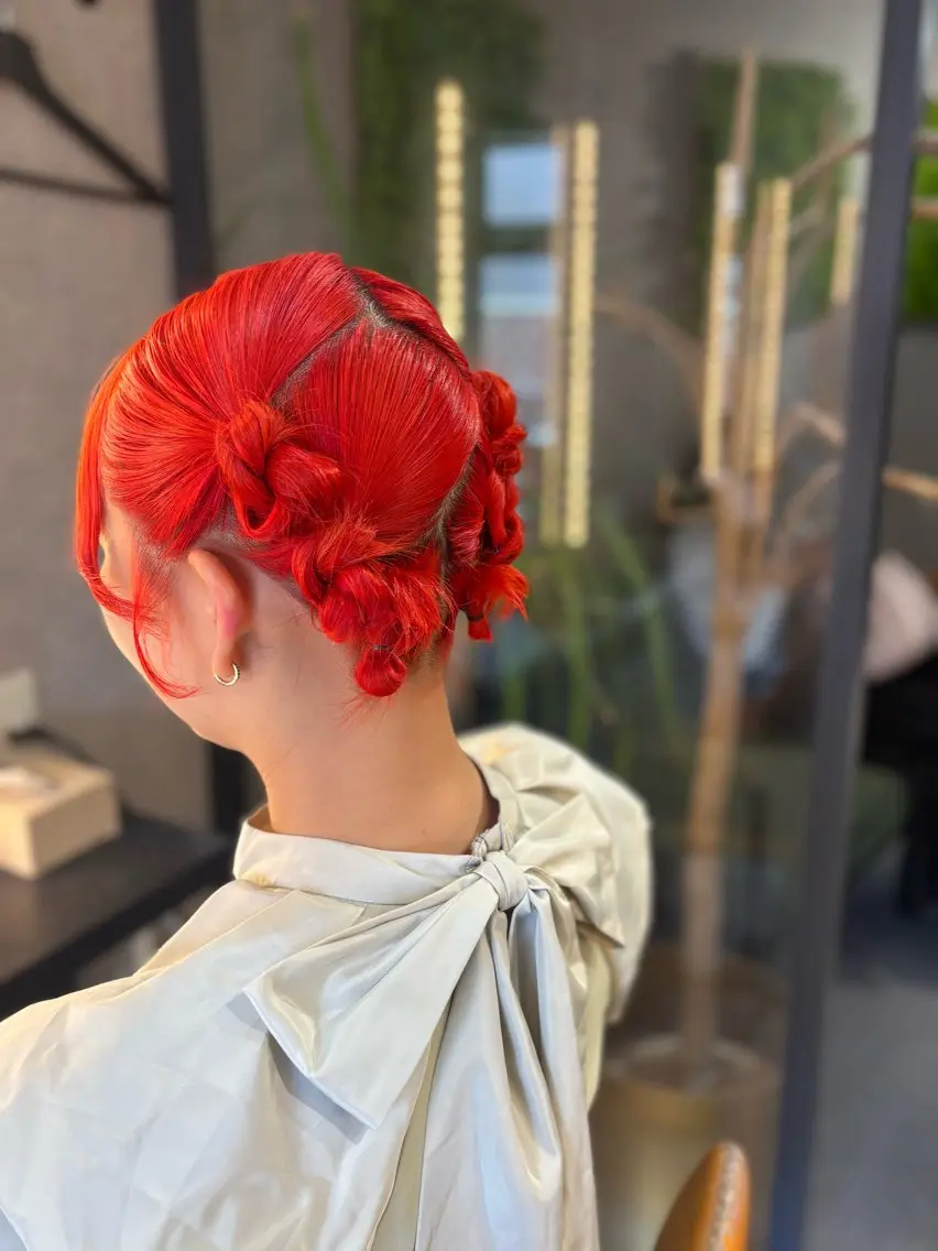 ヘアアレンジ ヘアメイク スーのヘアスタイル