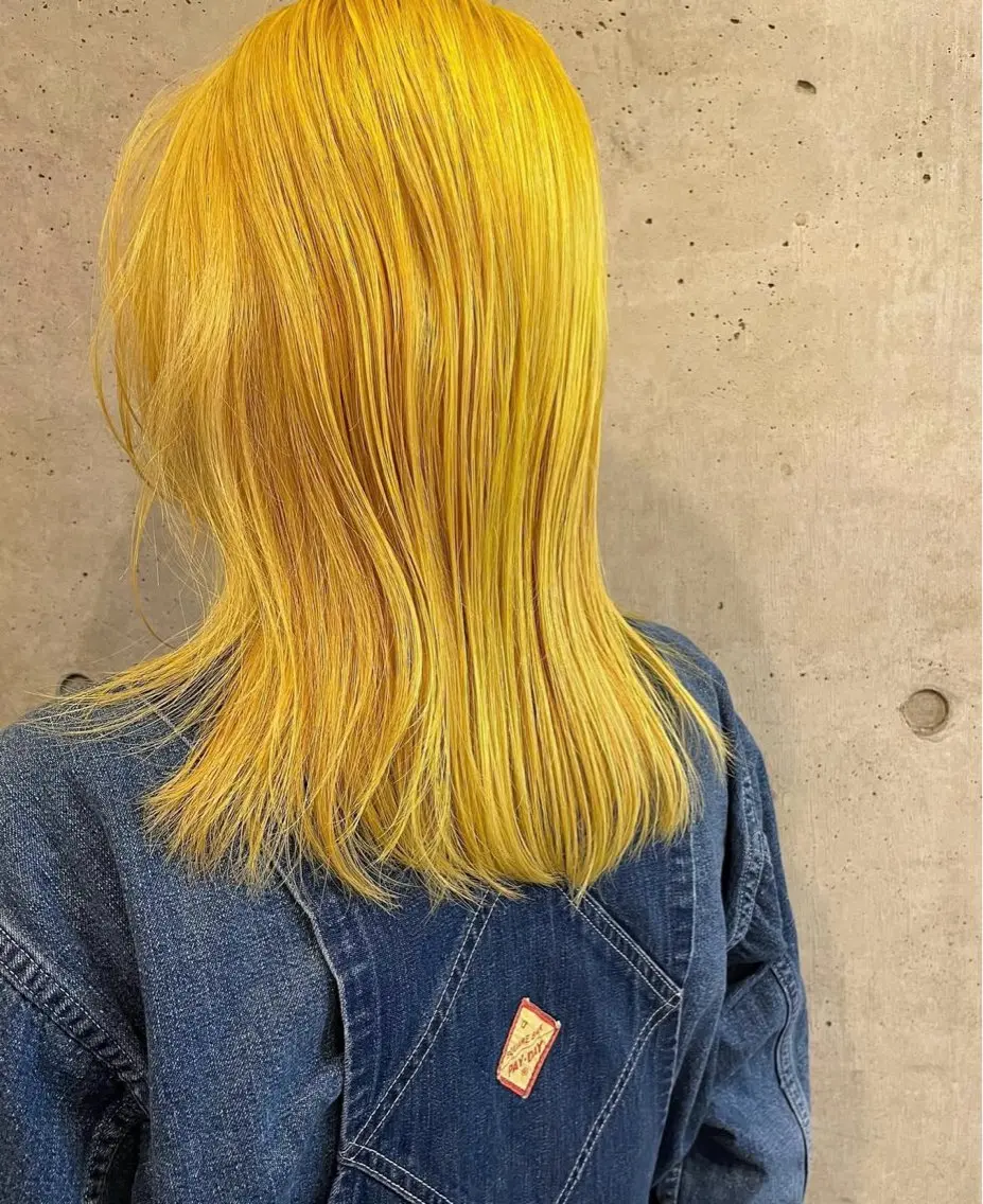 ダメージレスダブルカラーの写真