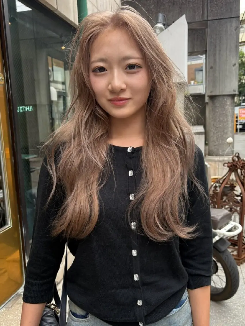 ブリーチ矯正美髪矯正 ✨オオエタクミのヘアスタイル