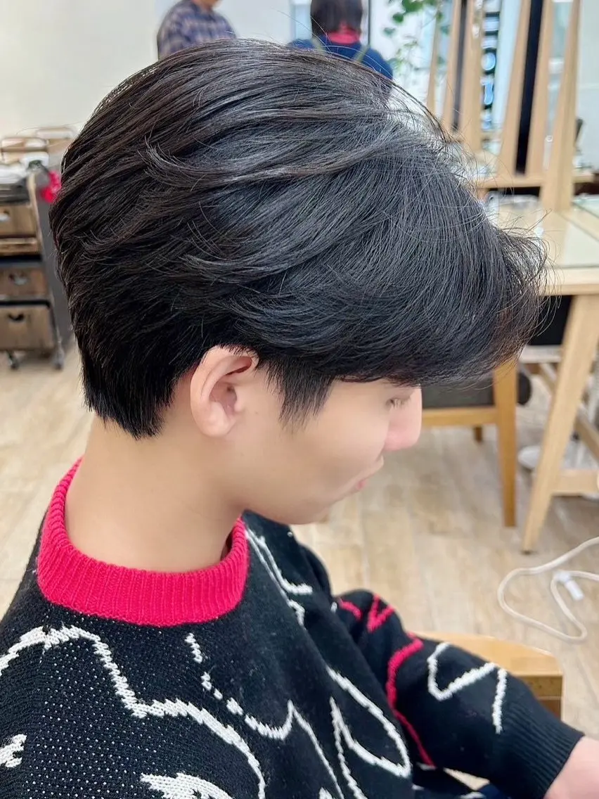 【 平日限定👽】 カット➕フェザーパーマモデル🪐の写真