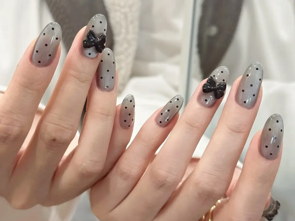 ネイル アートネイル オーロラネイル チークネイル 長さ出し フットネイル ハンドネイル Blossom nail_研修のネイルデザイン