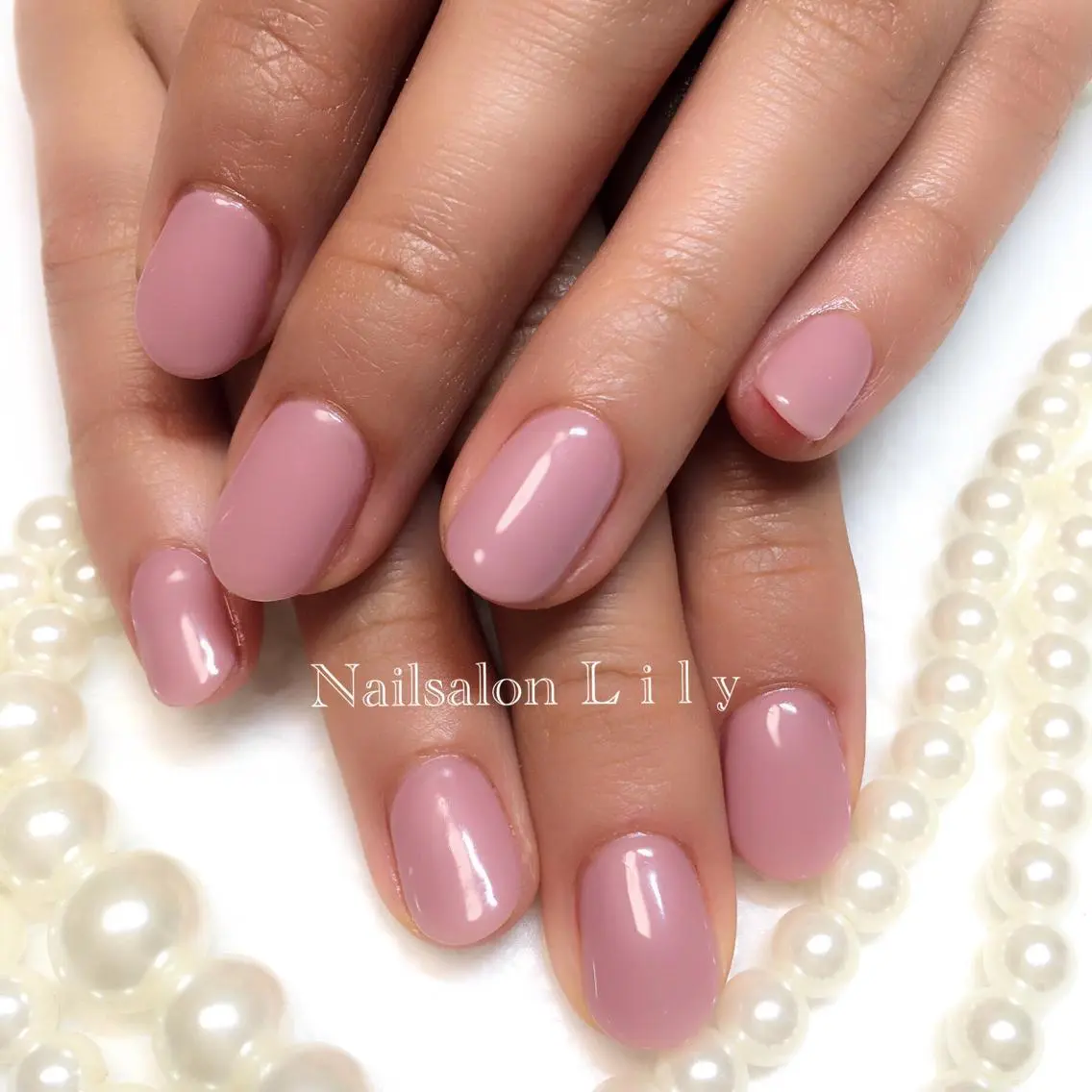ネイル クリアネイル Lily*nail 🌻Mii🌻のネイルデザイン