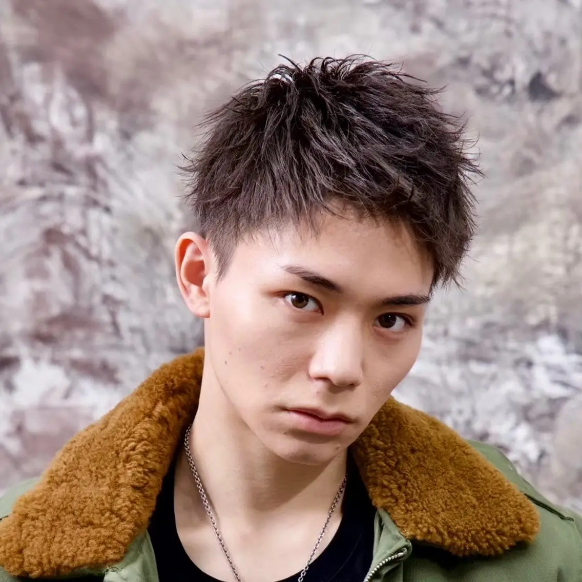ショート パーマ ヘアアレンジ メンズ キッズ メンズパーマ メンズツイストパーマ ショートヘア ツイストパーマ カット パーマ メンズカット/パーマ 山崎航平💈のヘアスタイル