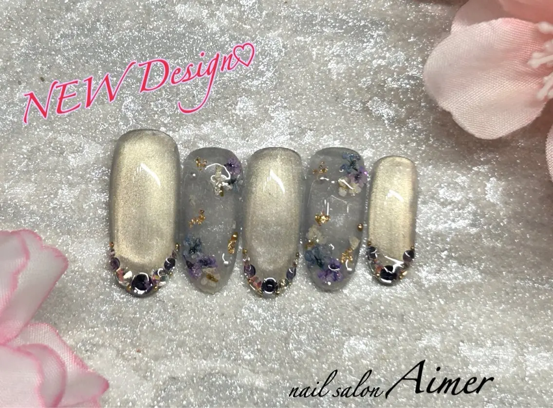 ネイル ハンドネイル nail salon Aimerのネイルデザイン