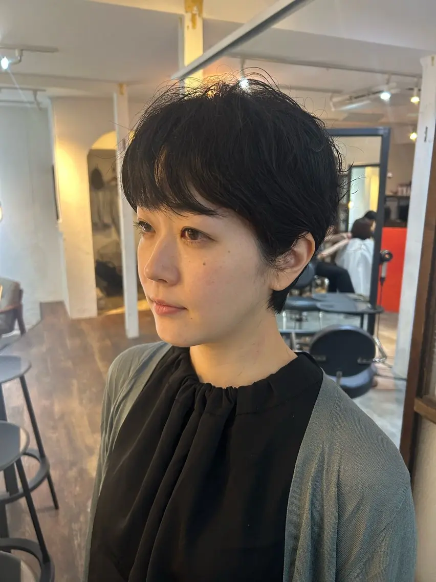 ショート カット トリートメント MOMOKA💫 YARD【学芸大学】のヘアスタイル