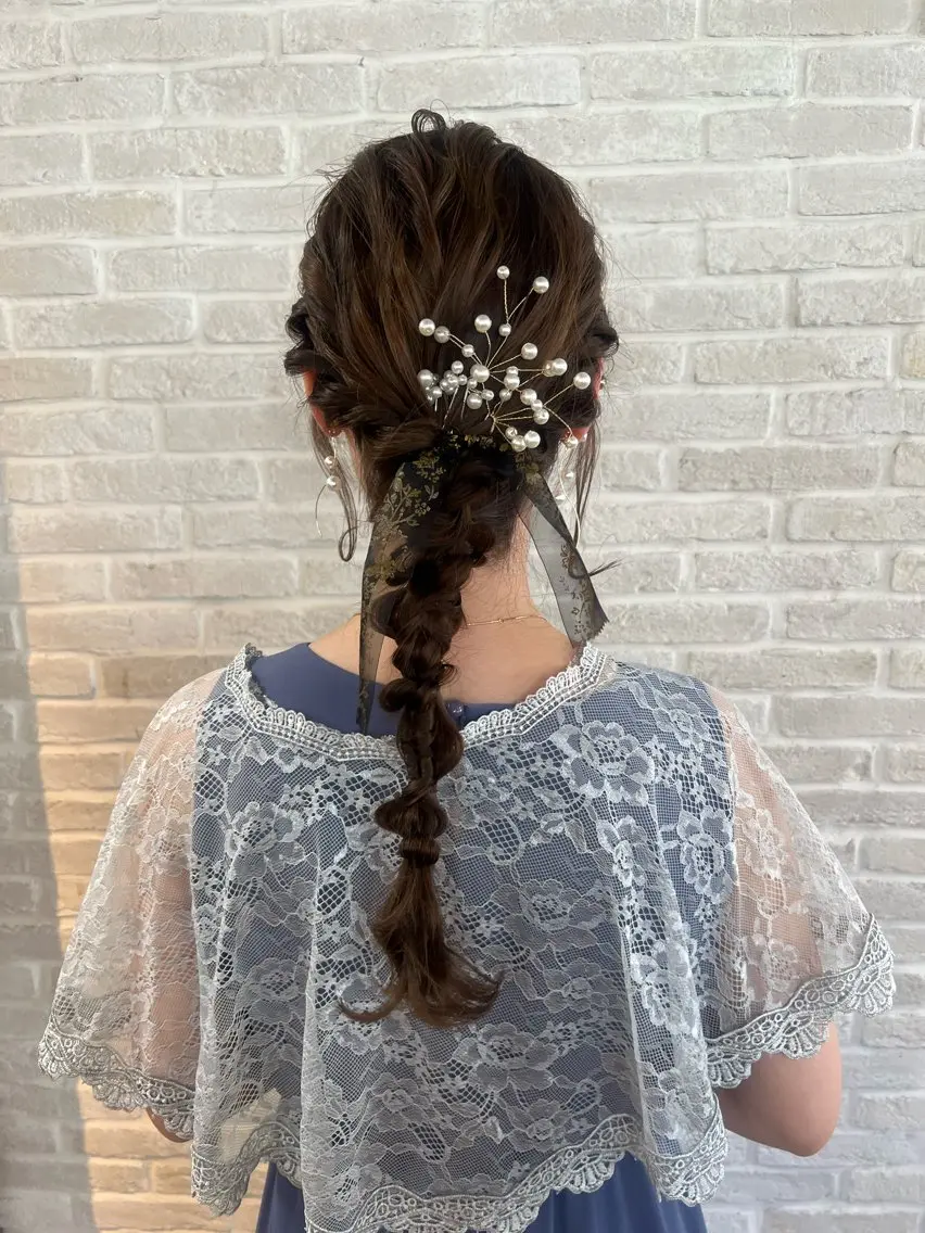 ロング ヘアアレンジ Topstylist YUKIのヘアスタイル