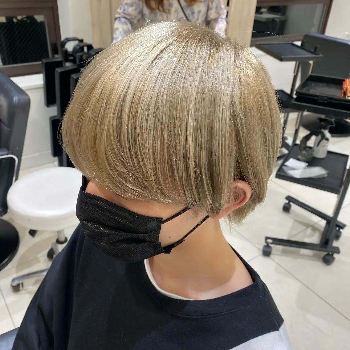 メンズ メンズハイトーン equal銀座 黒田💚のヘアスタイル
