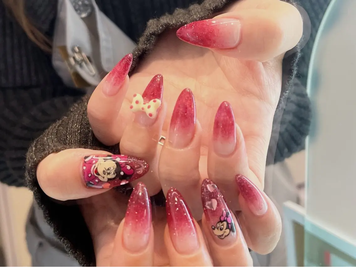 ネイル アートネイル グラデーション MELL AOIのネイルデザイン