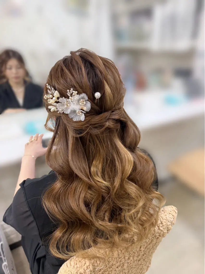 ヘアアレンジ へアセット/心斎橋 支持率No.1✨🌈のヘアスタイル