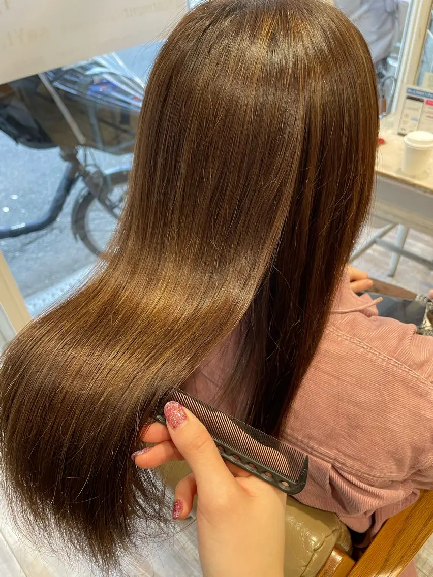 ロング 三宅 隼生のヘアスタイル