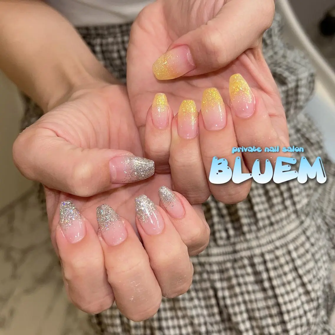 ネイル ハンドネイル BLUEM なな🐶のネイルデザイン