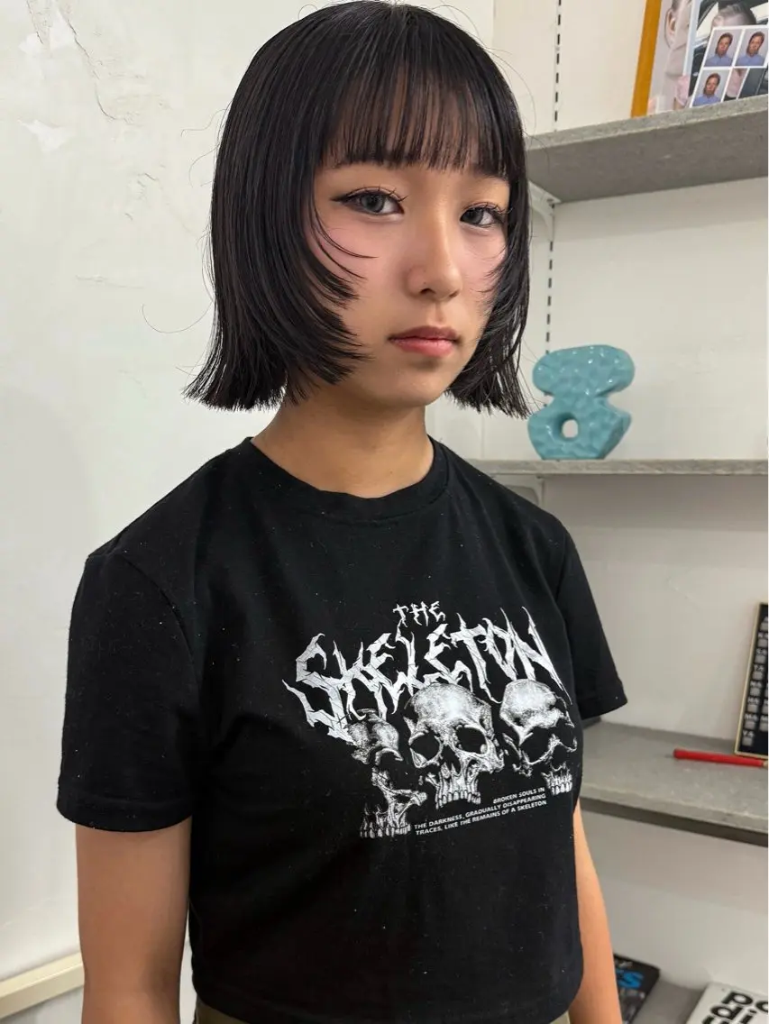 ショート イシイ モエカのヘアスタイル