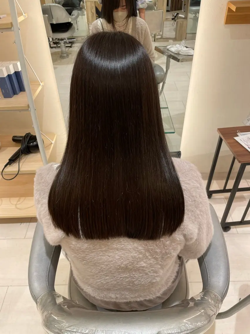 ロング カラー 髪質改善 美髪カラー✨本間 貴広のヘアスタイル