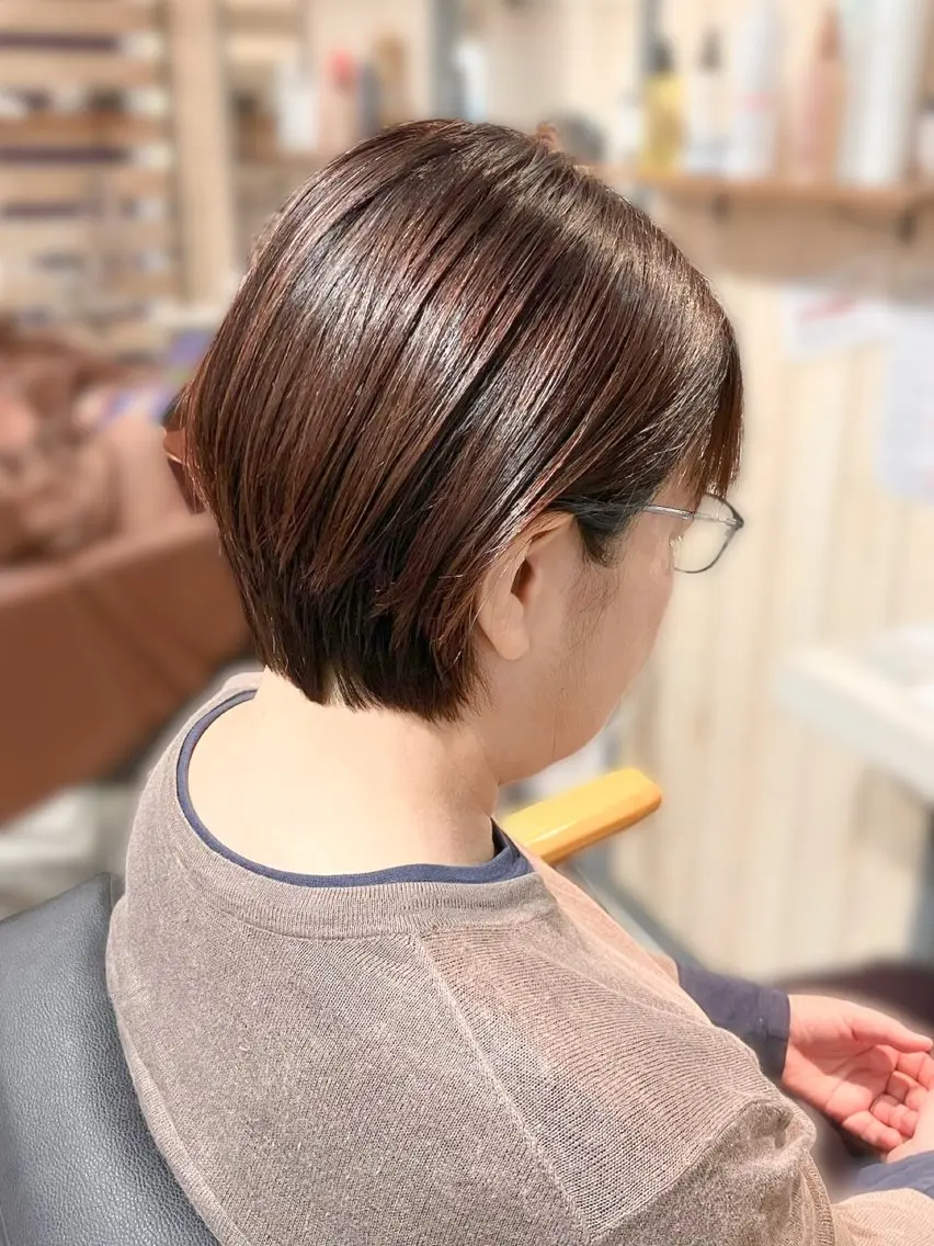 ショート ショートボブ ボブ ショートヘア ⭐️こもだ⭐️ ⭐RISEHAIR⭐のヘアスタイル