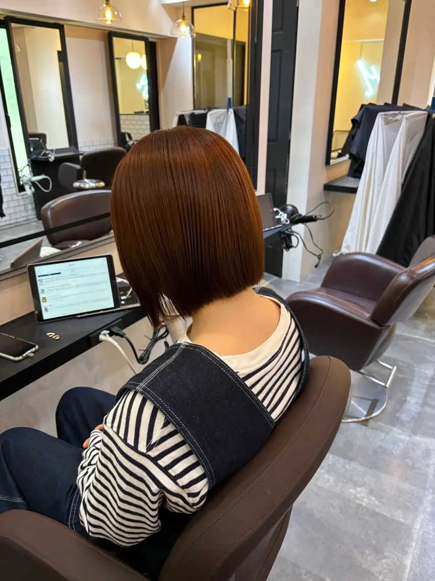 カラー Minato/メンズ 、レディースショートのヘアスタイル