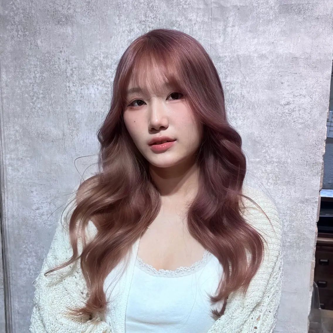 ロング カラー ヘアカラー トリートメント 🩶レイナ🩶 color/nailのヘアスタイル