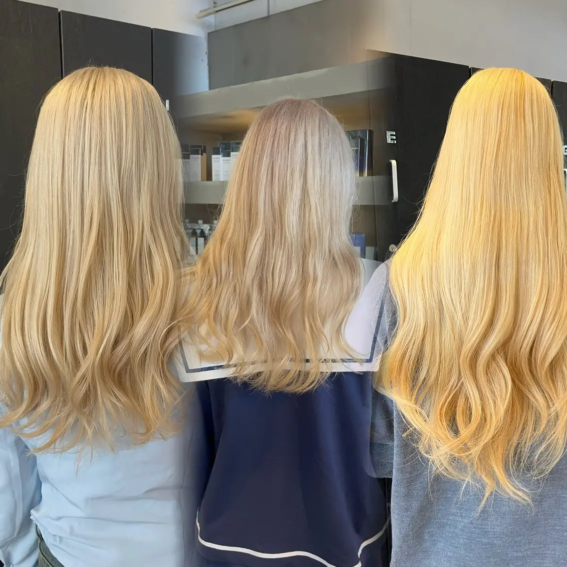 ロング 水戸/ブリーチカラー 中山りくのヘアスタイル