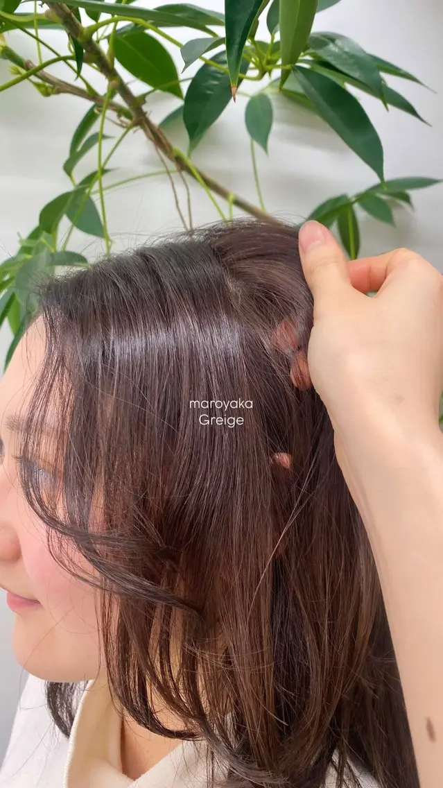 カラー ヘアカラー Lomalia hayaのヘアスタイル