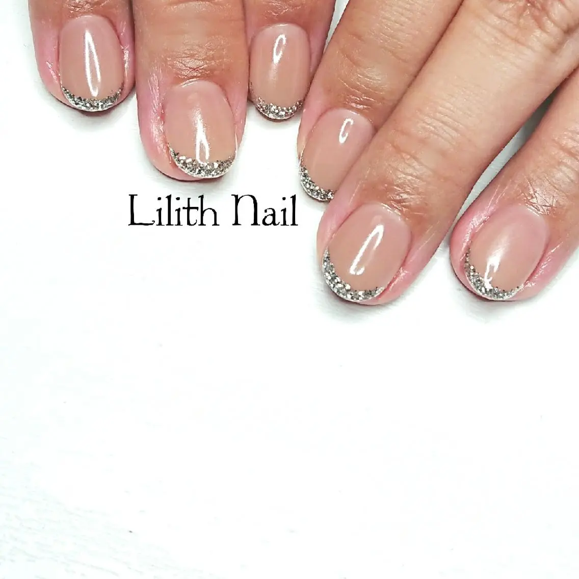 ネイル フレンチネイル ハンドネイル Lilith Nailのネイルデザイン