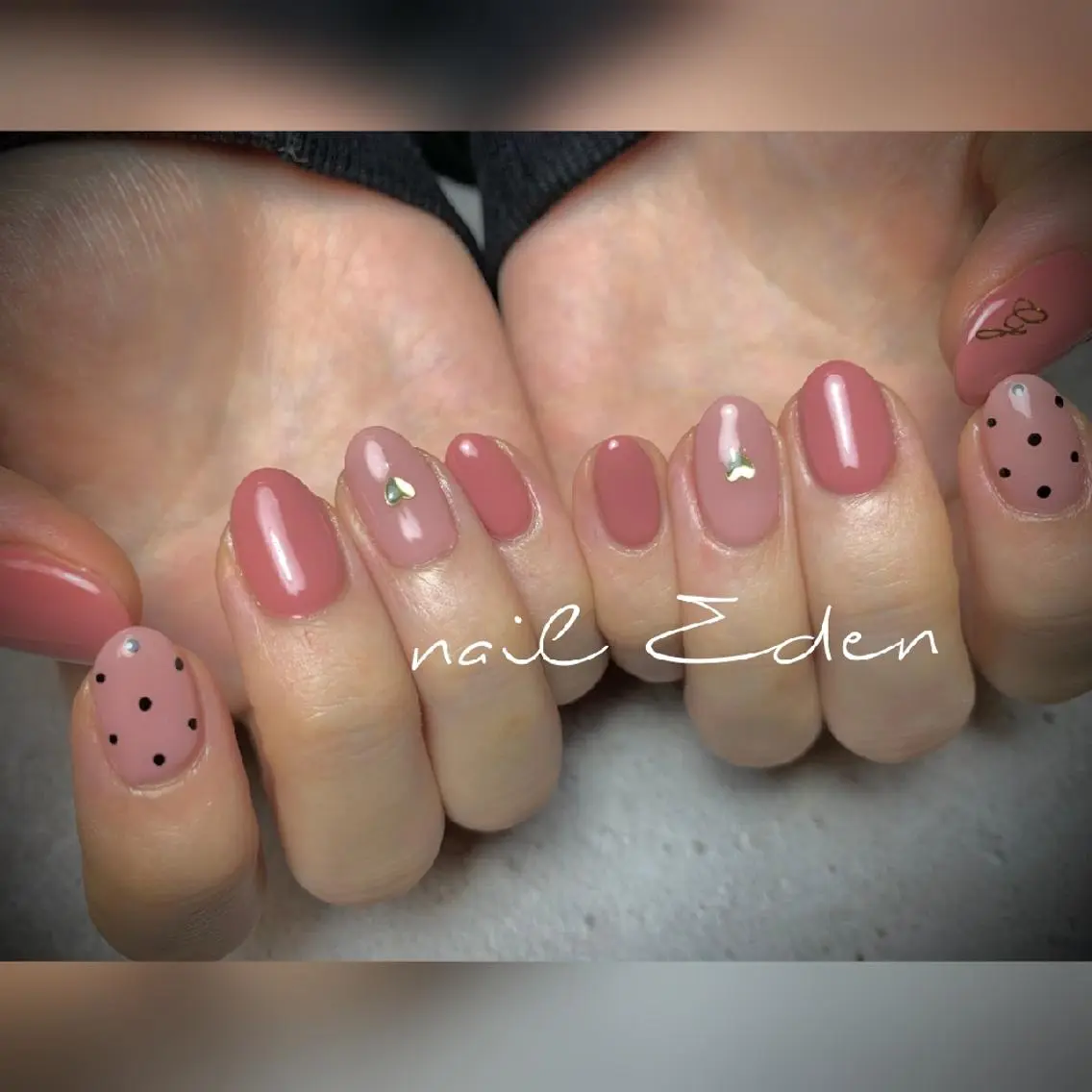 ネイル 持ち込み Eden ♾️のネイルデザイン