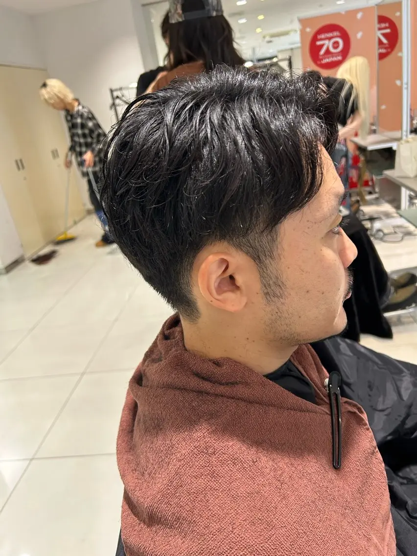 メンズ カット 安田 准太のヘアスタイル