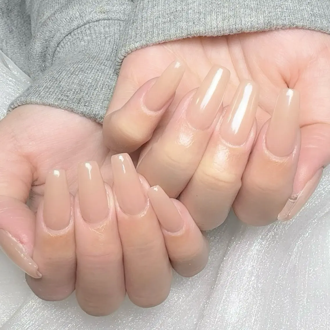 メンズ ネイル メンズ韓国風 アートネイル オーロラネイル ガーリー キラキラネイル ハンドネイル Nail salon 木にいるのネイルデザイン