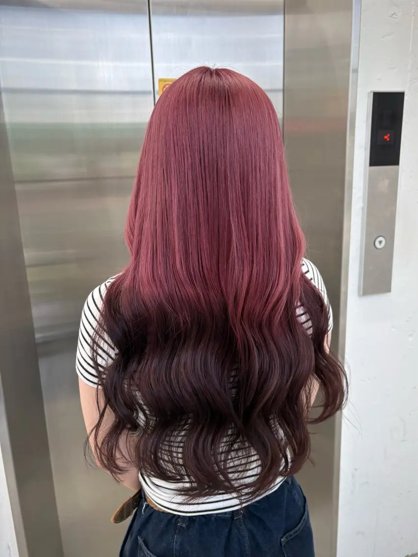 ロング カラー カット ヘアカラー 🌟ゆりあ🌟 JILLSTUDIOのヘアスタイル