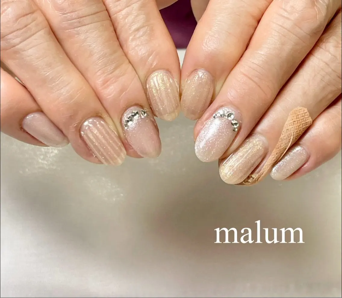ネイル ハンドネイル malum nailのネイルデザイン