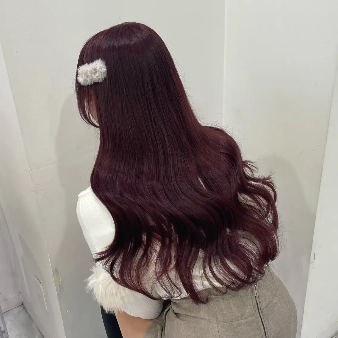 ロング カラー ダメージレスハイ トーン💖kanonのヘアスタイル