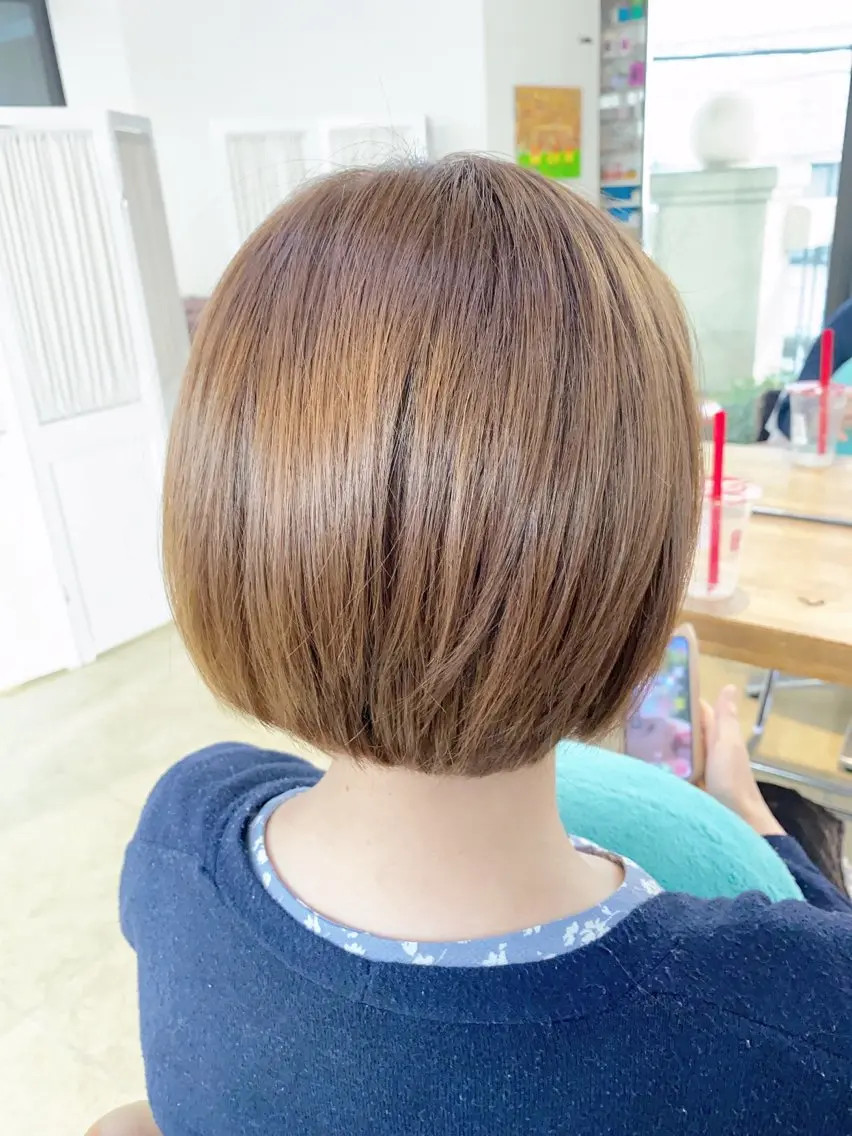 カット+フルカラー+トリートメントの写真