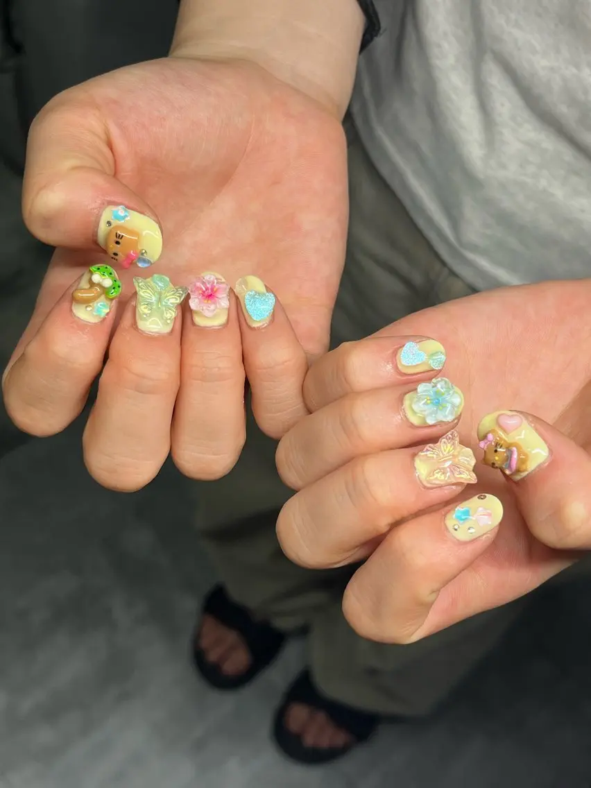 ネイル ハンドネイル NailByua 武蔵新城徒歩4分のネイルデザイン