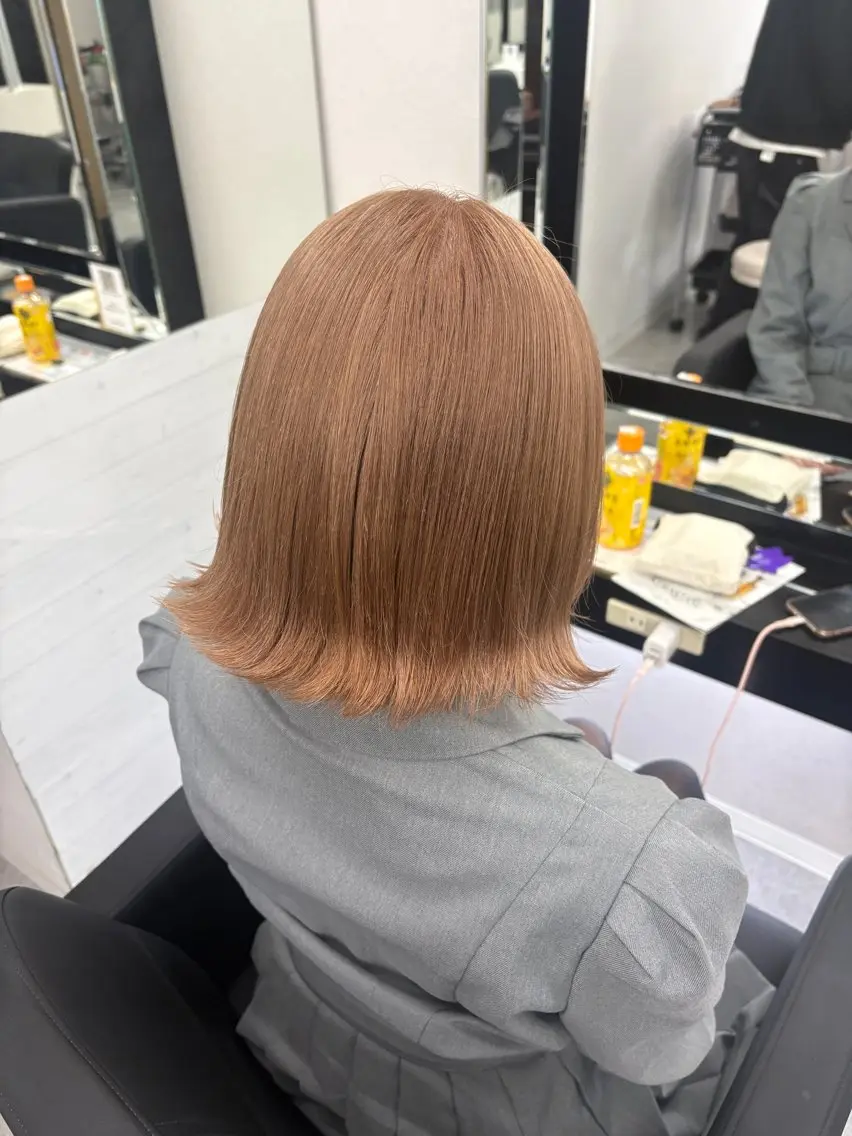 ショート カラー ヘアカラー 🫧miyu/艶カラ ーエクステ🫧のヘアスタイル