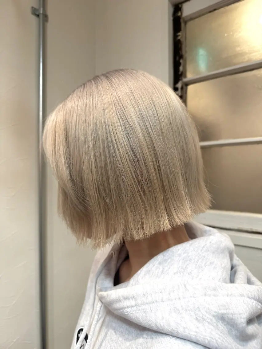 ミディアム カラー カット ヘアカラー トリートメント ダブルカラー /レイヤー/アリサのヘアスタイル