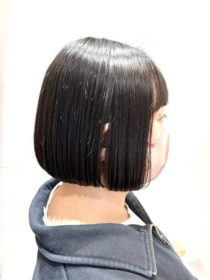 ショート 似合わせボブ🫧 丸みショート藤本のヘアスタイル