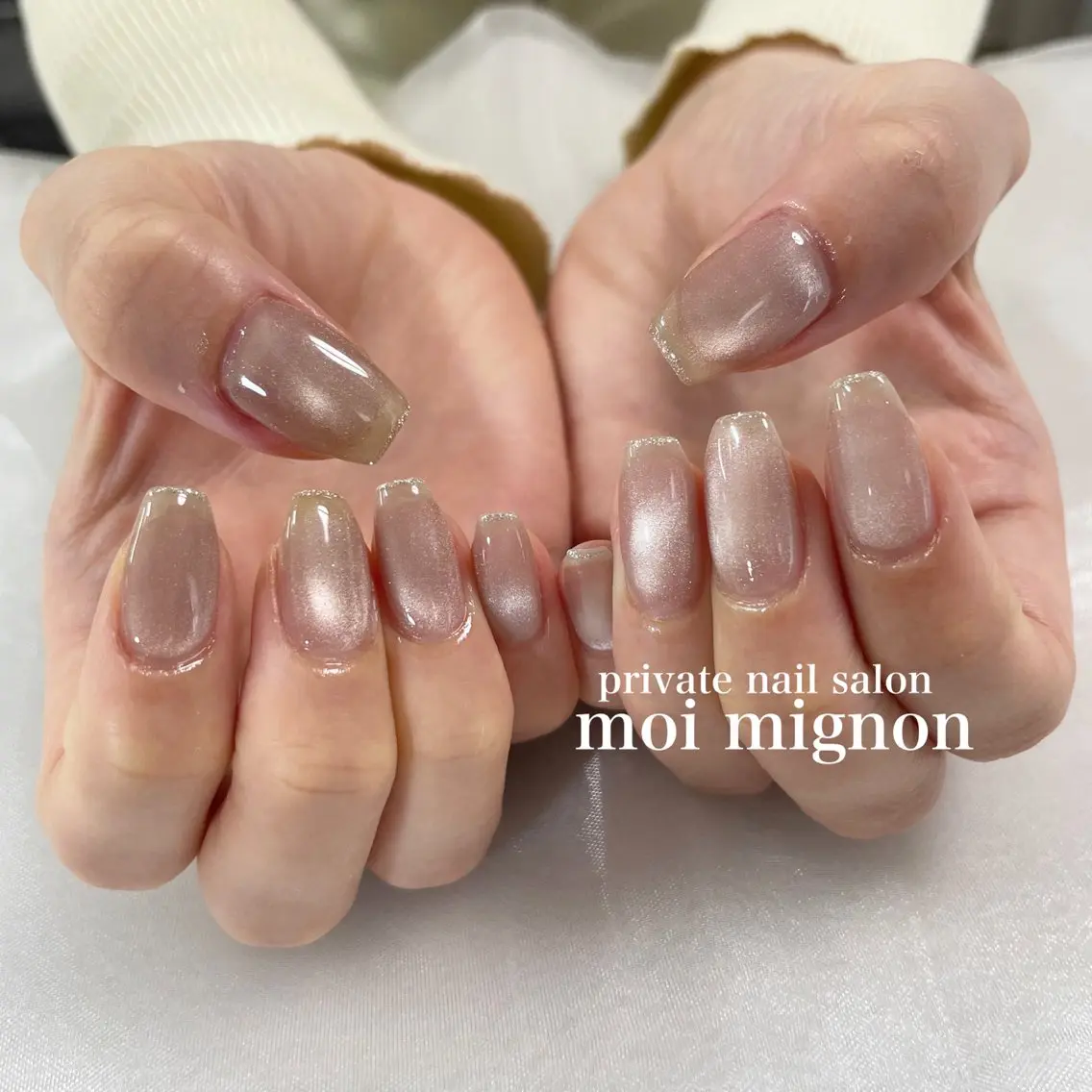 ネイル ラメ(グリッター) ハンドネイル nailist Aki♡のネイルデザイン