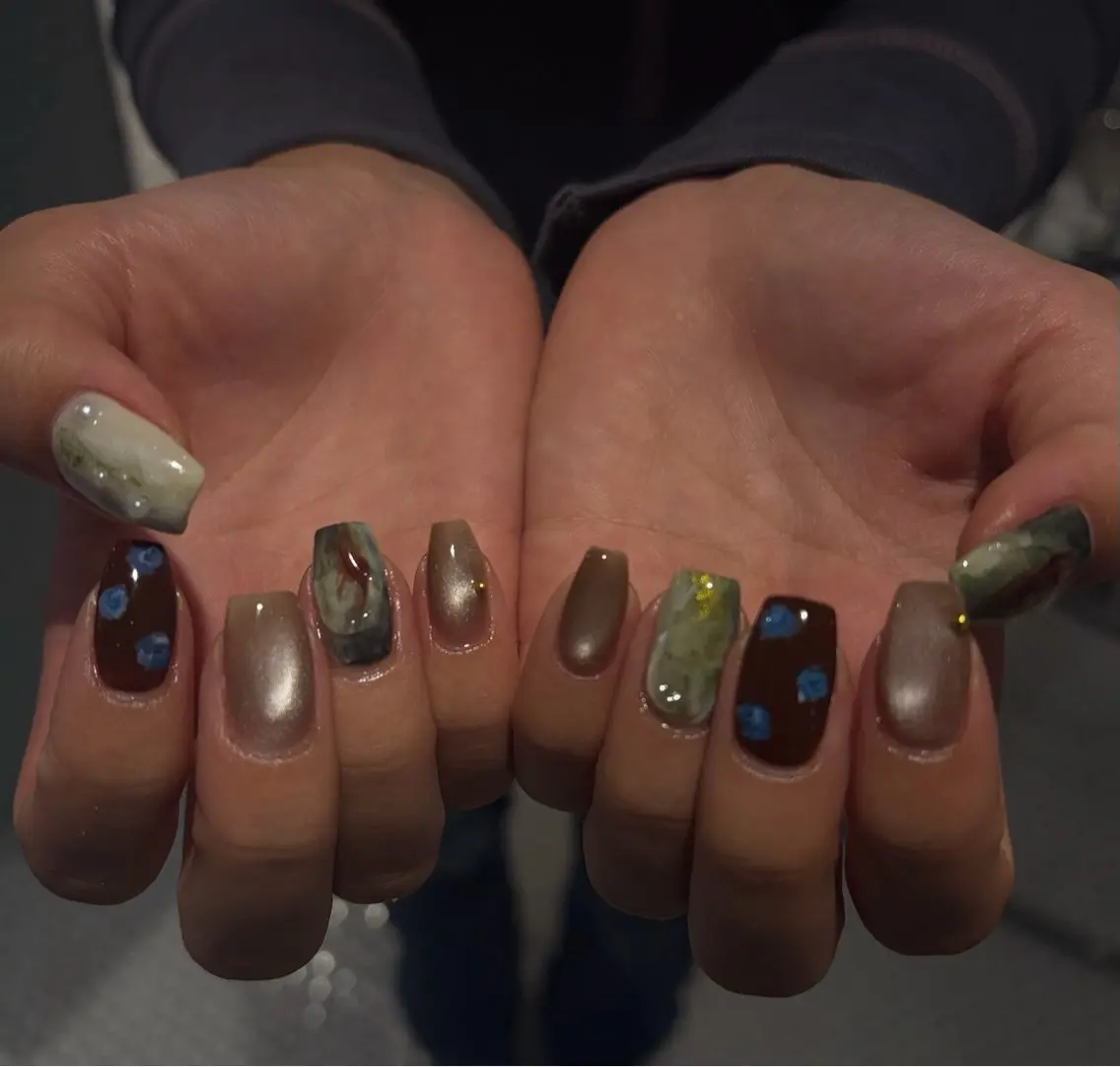 ネイル SHELL NAIL ホノカ🤍のネイルデザイン